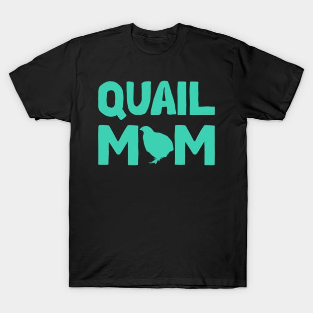 Quail Mom T-Shirt by Lakeside Quail